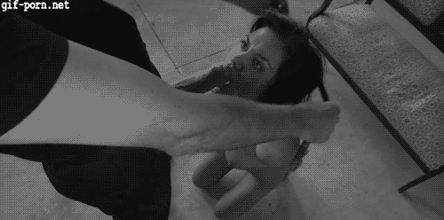 Oral Service Training 22: Deep Throating Cock Sucking Whore - Balls Deep