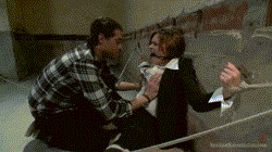 New in the office.. have to show her where she belongs!