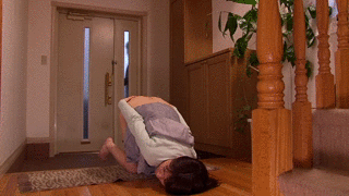 You get the message on your phone “When I get home, you will be on your knees, ass facing the door, bent over and spreading your...